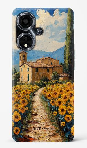 Sunflower Vale [BREATHE] Hard Case Phone Cover (Oppo)