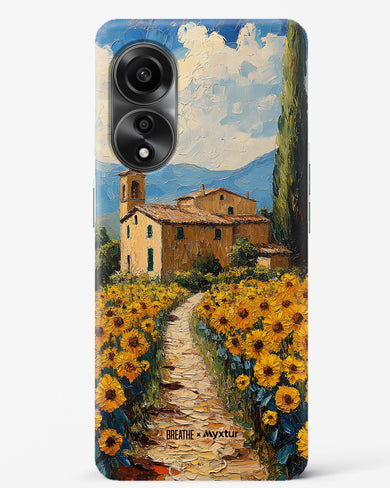 Sunflower Vale [BREATHE] Hard Case Phone Cover (Oppo)