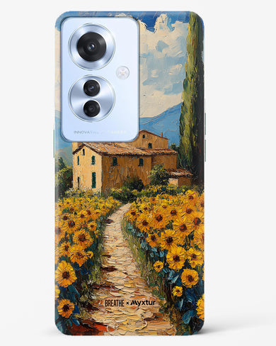 Sunflower Vale [BREATHE] Hard Case Phone Cover (Oppo)