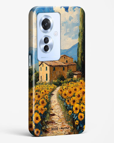 Sunflower Vale [BREATHE] Hard Case Phone Cover (Oppo)
