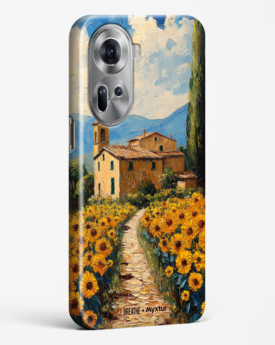 Sunflower Vale [BREATHE] Hard Case Phone Cover (Oppo)
