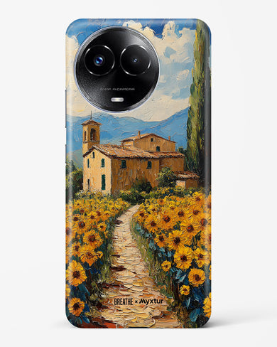 Sunflower Vale [BREATHE] Hard Case Phone Cover (Realme)
