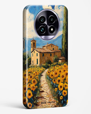 Sunflower Vale [BREATHE] Hard Case Phone Cover (Realme)