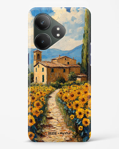 Sunflower Vale [BREATHE] Hard Case Phone Cover (Realme)