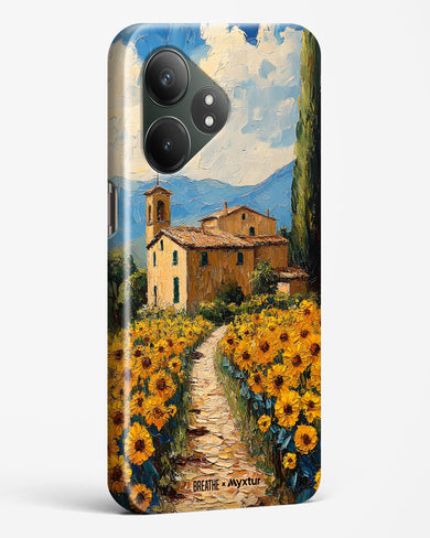 Sunflower Vale [BREATHE] Hard Case Phone Cover (Realme)