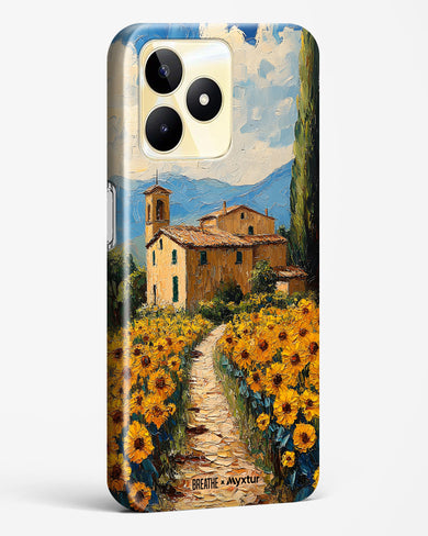 Sunflower Vale [BREATHE] Hard Case Phone Cover (Realme)