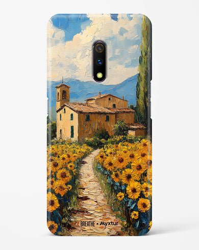 Sunflower Vale [BREATHE] Hard Case Phone Cover (Realme)