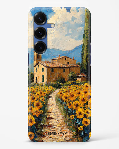 Sunflower Vale [BREATHE] Hard Case Phone Cover (Samsung)