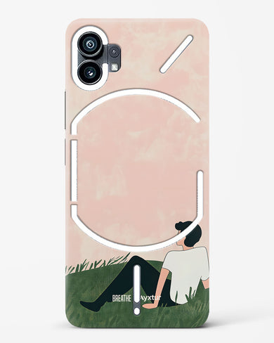 Whispering Grass [BREATHE] Hard Case Phone Cover (Nothing)