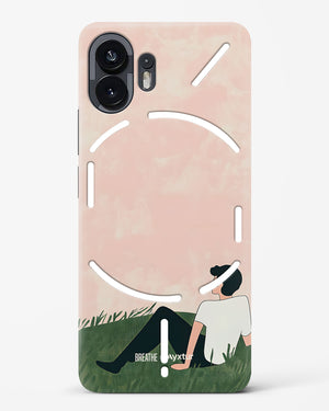 Whispering Grass [BREATHE] Hard Case Phone Cover (Nothing)