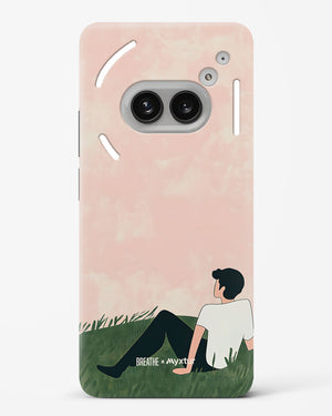 Whispering Grass [BREATHE] Hard Case Phone Cover (Nothing)