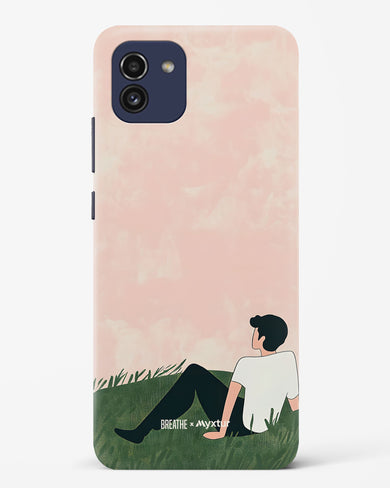 Whispering Grass [BREATHE] Hard Case Phone Cover (Samsung)