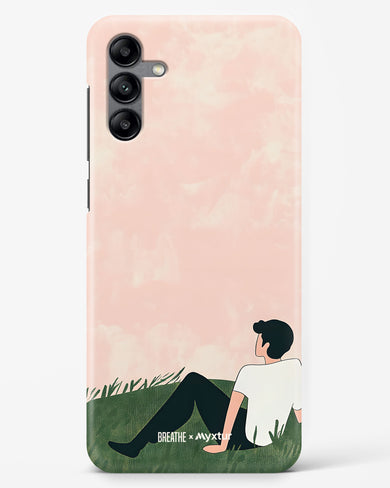 Whispering Grass [BREATHE] Hard Case Phone Cover (Samsung)