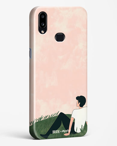 Whispering Grass [BREATHE] Hard Case Phone Cover (Samsung)