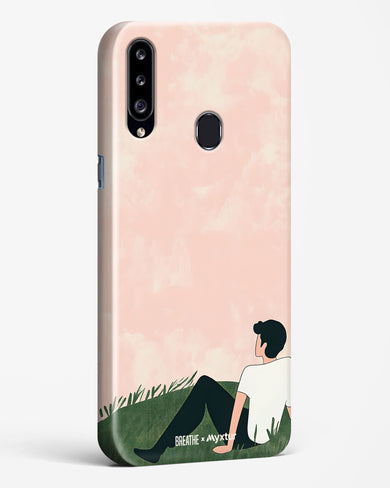 Whispering Grass [BREATHE] Hard Case Phone Cover (Samsung)