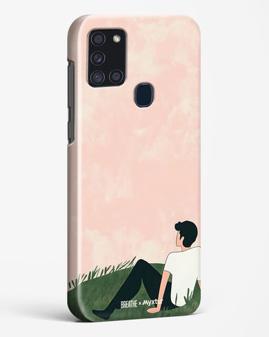 Whispering Grass [BREATHE] Hard Case Phone Cover (Samsung)