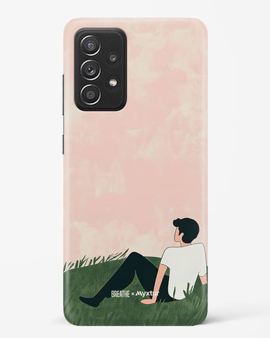 Whispering Grass [BREATHE] Hard Case Phone Cover (Samsung)