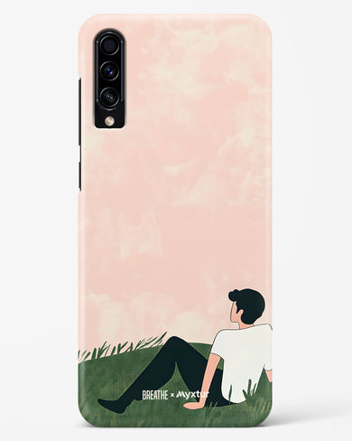 Whispering Grass [BREATHE] Hard Case Phone Cover (Samsung)