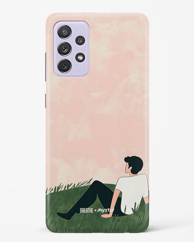 Whispering Grass [BREATHE] Hard Case Phone Cover (Samsung)