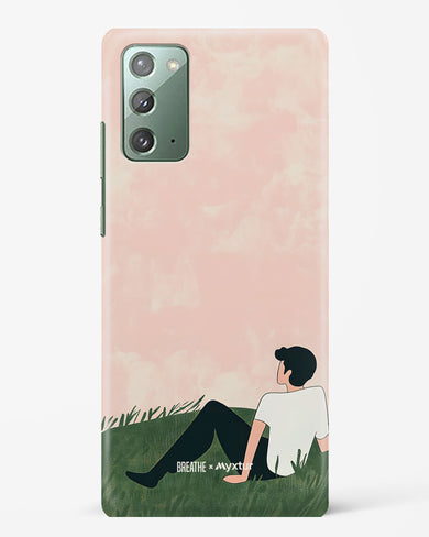 Whispering Grass [BREATHE] Hard Case Phone Cover (Samsung)