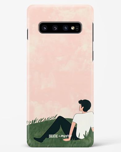 Whispering Grass [BREATHE] Hard Case Phone Cover (Samsung)