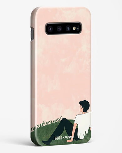 Whispering Grass [BREATHE] Hard Case Phone Cover (Samsung)