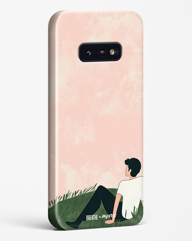 Whispering Grass [BREATHE] Hard Case Phone Cover (Samsung)