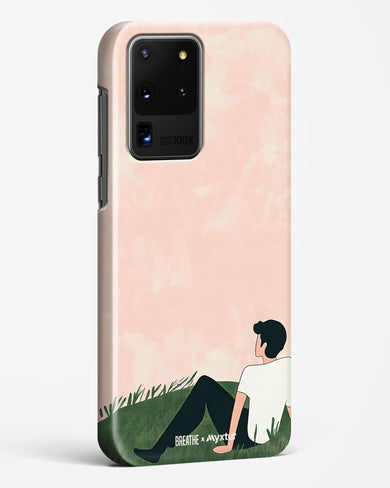 Whispering Grass [BREATHE] Hard Case Phone Cover (Samsung)