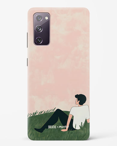 Whispering Grass [BREATHE] Hard Case Phone Cover (Samsung)