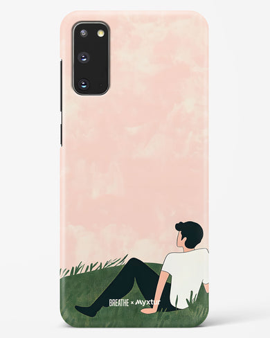 Whispering Grass [BREATHE] Hard Case Phone Cover (Samsung)