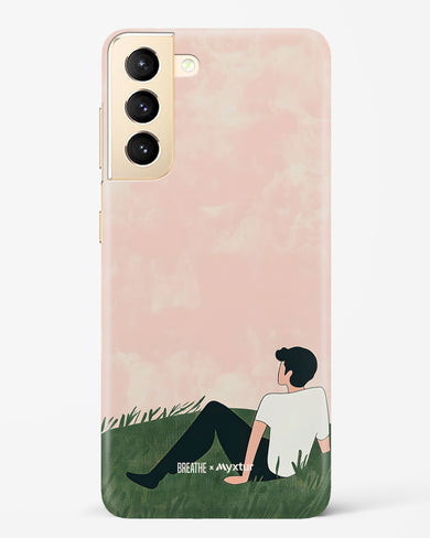 Whispering Grass [BREATHE] Hard Case Phone Cover (Samsung)