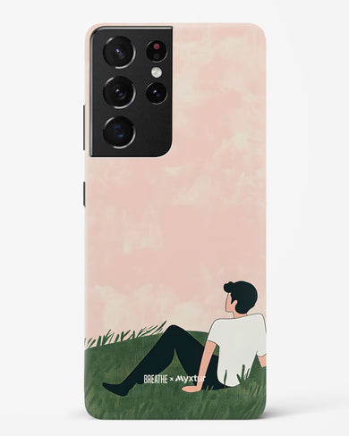 Whispering Grass [BREATHE] Hard Case Phone Cover (Samsung)