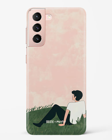 Whispering Grass [BREATHE] Hard Case Phone Cover (Samsung)