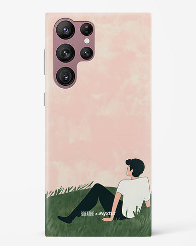 Whispering Grass [BREATHE] Hard Case Phone Cover (Samsung)