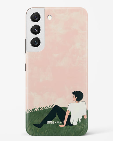 Whispering Grass [BREATHE] Hard Case Phone Cover (Samsung)