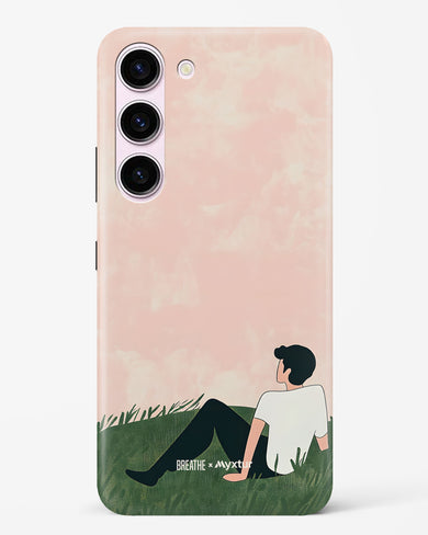 Whispering Grass [BREATHE] Hard Case Phone Cover (Samsung)