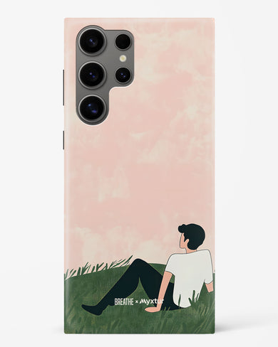 Whispering Grass [BREATHE] Hard Case Phone Cover (Samsung)