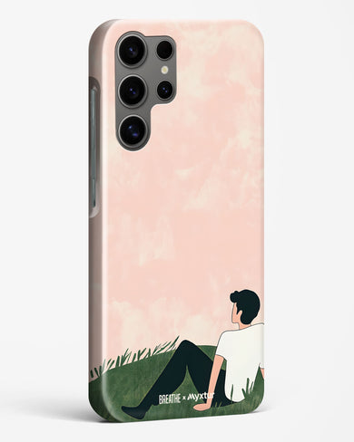 Whispering Grass [BREATHE] Hard Case Phone Cover (Samsung)