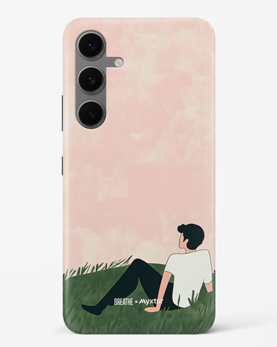 Whispering Grass [BREATHE] Hard Case Phone Cover (Samsung)