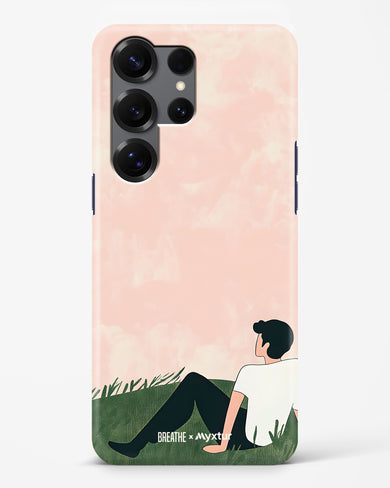 Whispering Grass [BREATHE] Hard Case Phone Cover (Samsung)