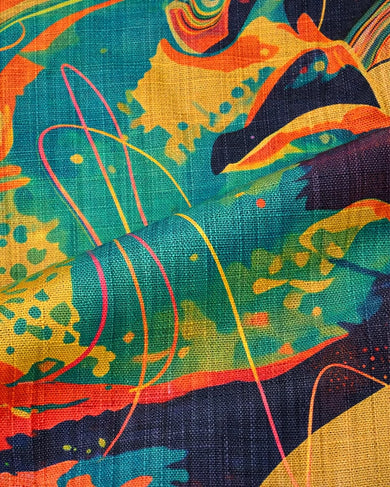 Cosmic Dreamscape Unisex Linen Shirt
