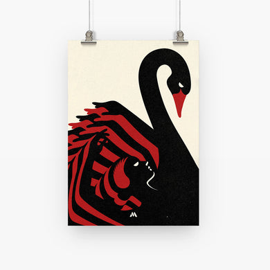 Black Swan Art Poster-Combo