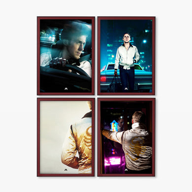 Drive-The Movie Art Poster-Combo