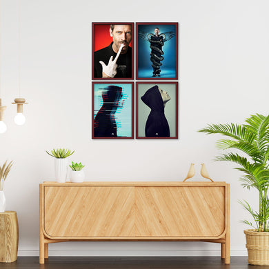 House meets Mr Robot Art Poster-Combo