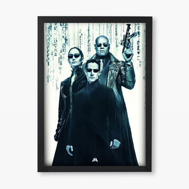 Matrix Movies Art Poster-Combo