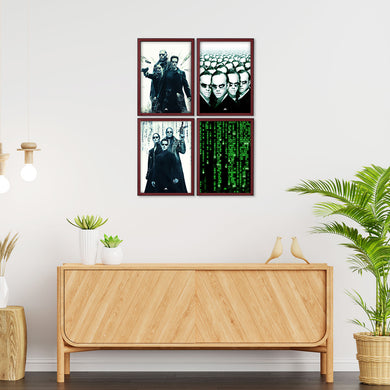 Matrix Movies Art Poster-Combo