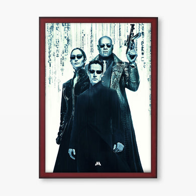 Matrix Movies Art Poster-Combo