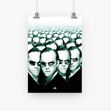 Matrix Movies Art Poster-Combo