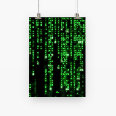 Matrix Movies Art Poster-Combo