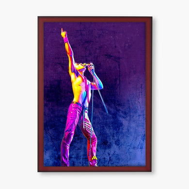 Queen-Rock n Roll Art Poster-Combo